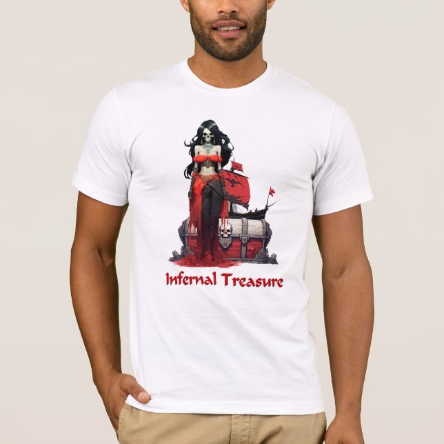 Camiseta Ghost Pirate Girl (Frente)