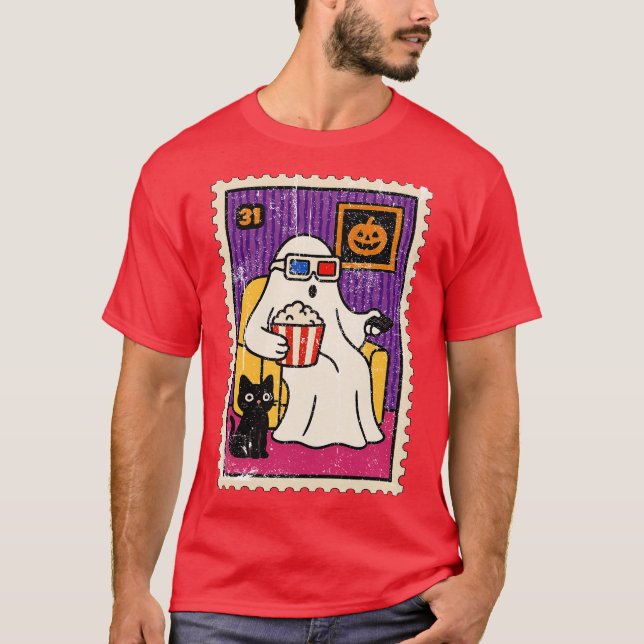 Camiseta Ghost Popcorns (Frente)