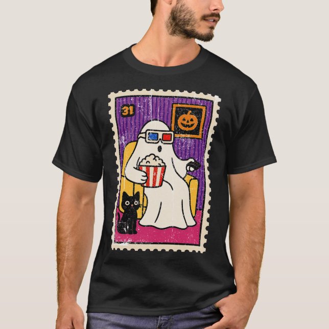 Camiseta Ghost Popcorns (Frente)