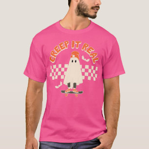 Camiseta Ghost Real Halloween Fall Season
