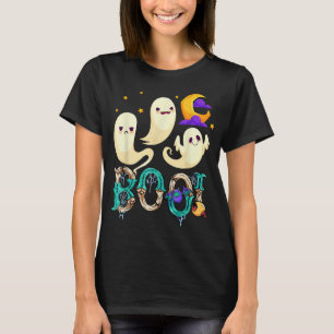 Camiseta Ghost Retro Halloween De Skate Real