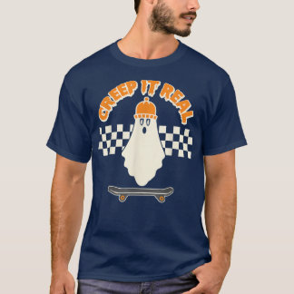 Camiseta Ghost Skater Skateboard Fu