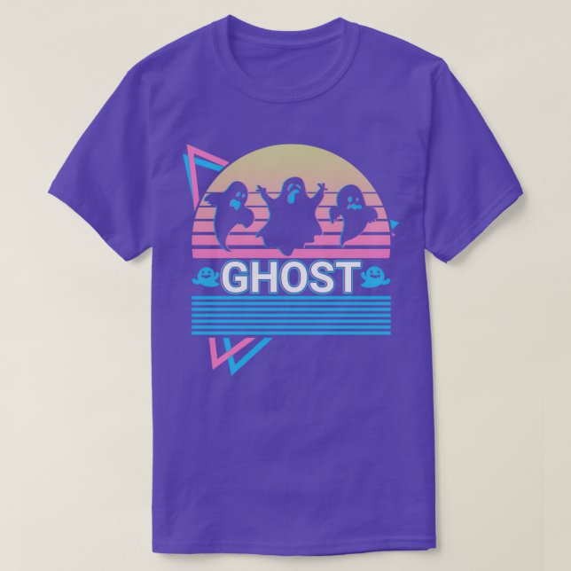Camiseta Ghost Spirit Retro Gift (Frente do Design)