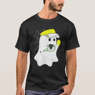 Camiseta Ghost Tênis Halloween Figurume Boys Meninas