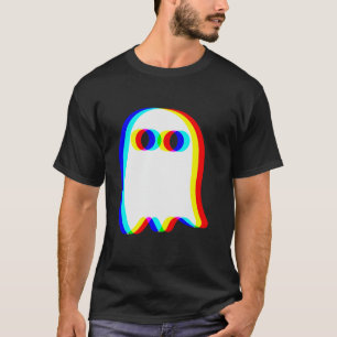 Camiseta Ghost Trippy Vaporwave Halloween Techno Rave EDM