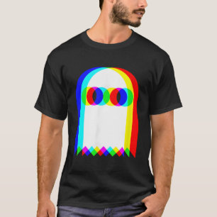 Camiseta Ghost Trippy Vaporwave Halloween Techno Rave Edm M
