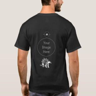 Camiseta Ghost White Stegossauro Espetou Dinossauro