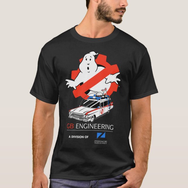 Camiseta Ghostbusters Frozen Empire Engineering Gear No Gho (Frente)
