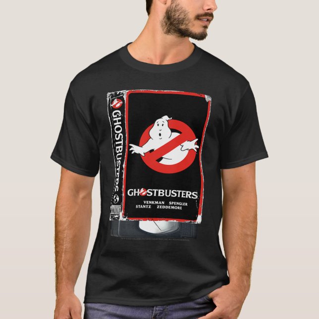 Camiseta Ghostbusters VHS Tape (Frente)