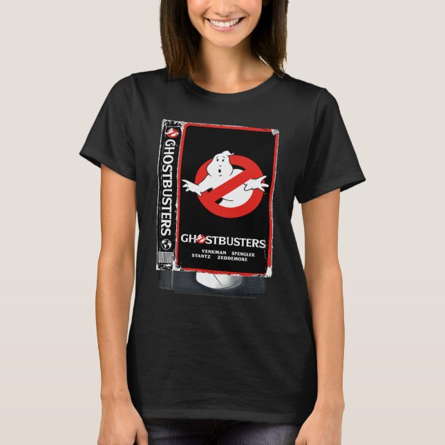 Camiseta Ghostbusters VHS Tape (Frente)