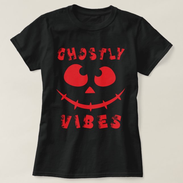 Camiseta Ghostly Vibes Apparel (Frente do Design)