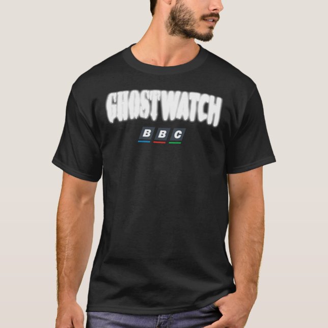Camiseta Ghostwatch TV logo Classic T-Shirt (Frente)