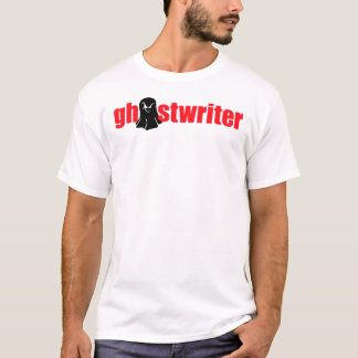 Camiseta Ghostwriter - fantasma preto