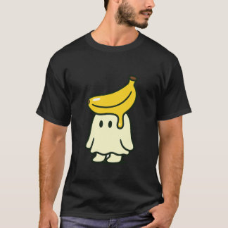 Camiseta Ghosty Fruits Banana Ghost Retro Tee Pop Ghost Cha