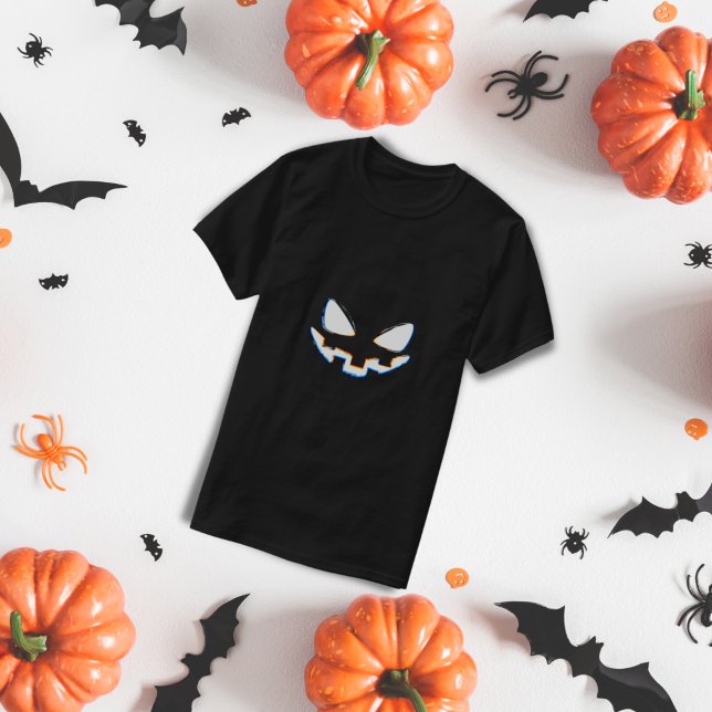 Camiseta Ghouchy Pumpkin Face (Criador carregado)
