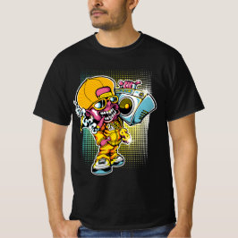 Camiseta Ghoul de Rap retro- Vibes de Halloween de Salto da