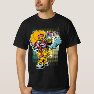 Camiseta Ghoul de Rap retro- Vibes de Halloween de Salto da