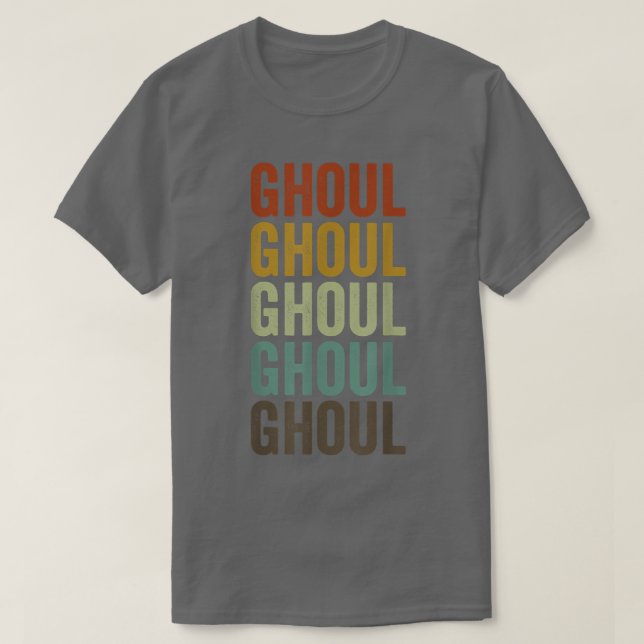 Camiseta Ghoul Fish Retro  (Frente do Design)