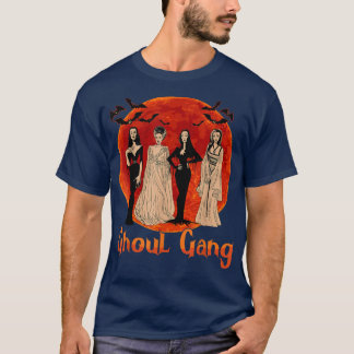 Camiseta Ghoul Gang Horror Goth Queens Halloween Bride Funn
