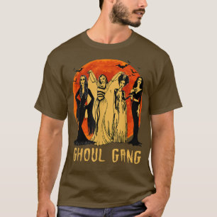 Camiseta Ghoul Gang Horror Gótico Queens Halloween Bride Fr