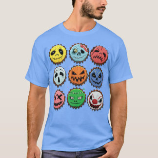 Camiseta Ghoul Ghoulish Macabre Terror Fright Emoticons Hal