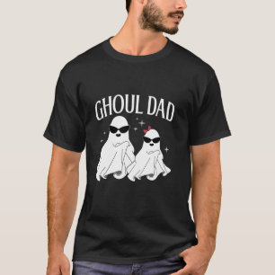 Camiseta Ghoul Pai Boo Halloween Truque Ou Treine Gho