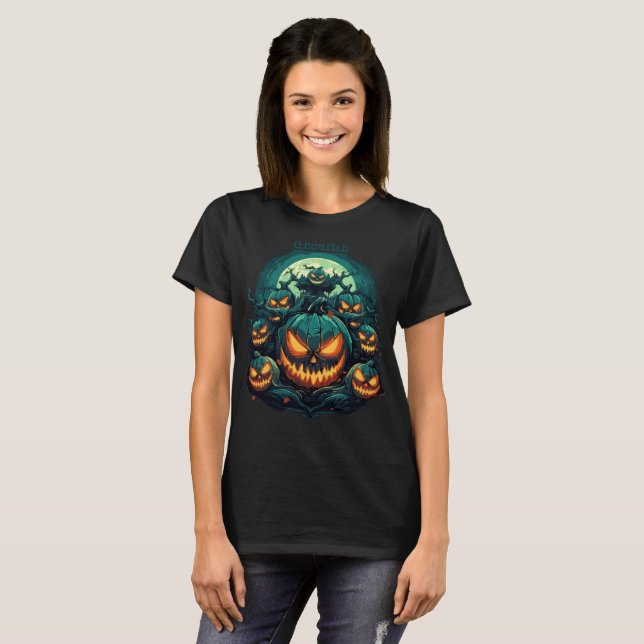 Camiseta Ghoulish Glare (Frente Completa)
