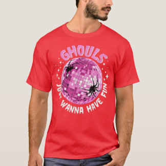 Camiseta Ghouls Just Wanna Have Fun Spiders Night Out Boys