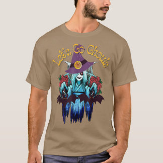 Camiseta Ghouls Retro Ghouls De vamos, Halloween De Hippie