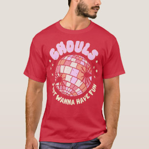 Camiseta Ghouls Só Quer Divertir-Se Com O Halloween 123