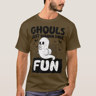 Camiseta Ghouls Só Quer Divertir-Se, Ghost Hallo