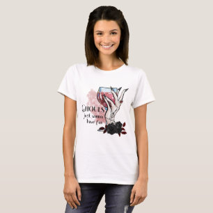 Camiseta Ghouls Só Quer Divertir-Se No Dia Das Bruxas