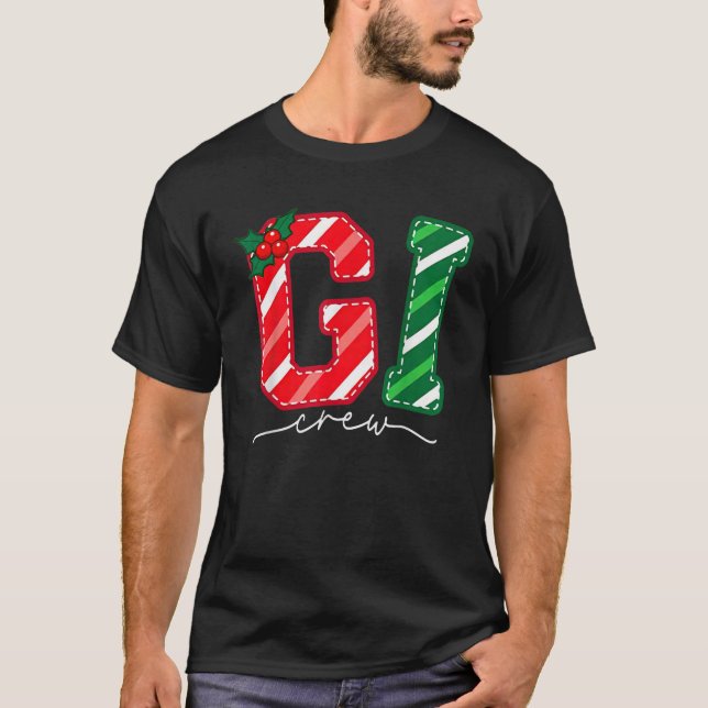 Camiseta GI Crew Gastroenterology Endoscopy Tech Chri (Frente)