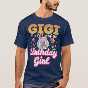 Camiseta Gi Da Família Aniversário De Doces
