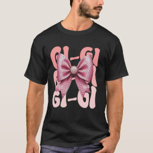 Camiseta GI-GI Laço Coquete Rosa Avó Fofo Dia das Mães