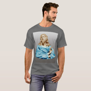 Camiseta Gian Lorenzo Bernini Bust do Cristo 1679 T-Shirt