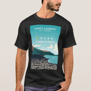 Camiseta Giant Causeway One Star Review Norte Irlanda