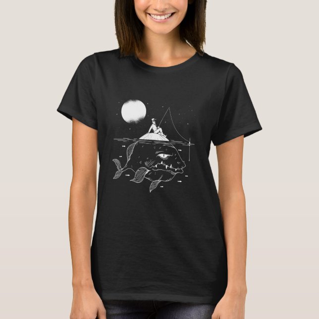 Camiseta Giant Fish Fantasy Angustiando Pesca (Frente)