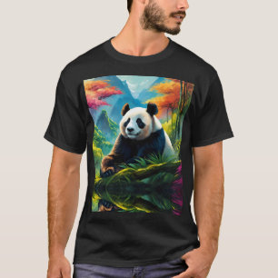 Camiseta Giant Panda - Escapadas de Montanha