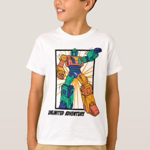 Camiseta Giant Warrior Robot: Aventura Ilimitada