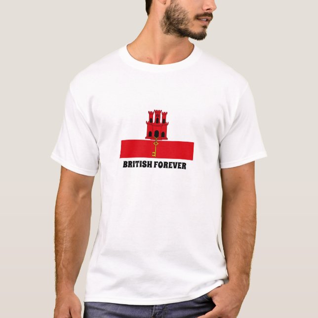 Camiseta Gibraltar British Forever T-shirt (Frente)