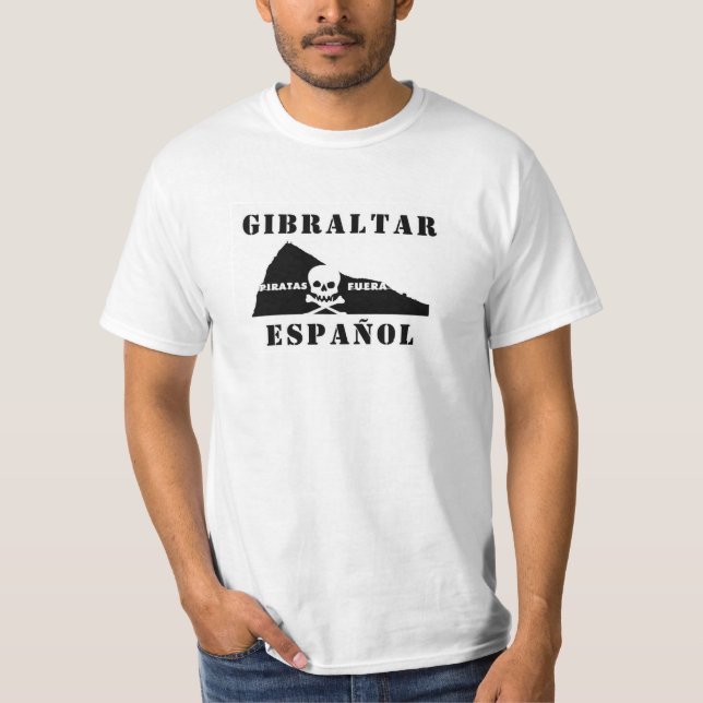 CAMISETA GIBRALTAR ESPAÑOL (Frente)