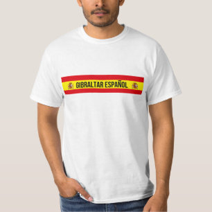 Camiseta Gibraltar Español - espanhol Gibraltar
