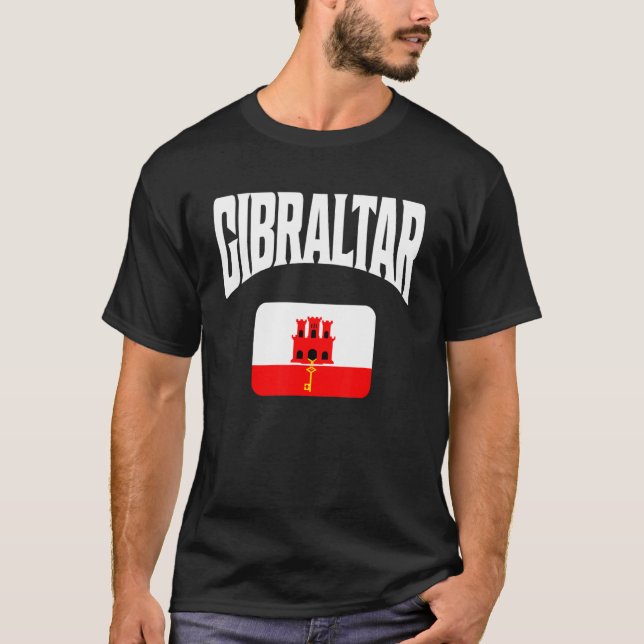 Camiseta Gibraltar Flag (Frente)
