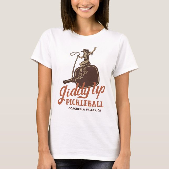Camiseta Giddy Up Pickleball (Frente)