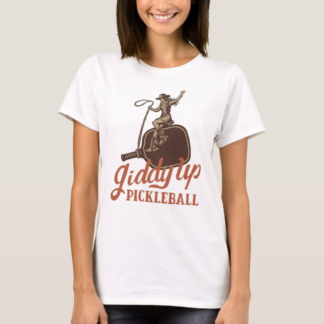 Camiseta Giddy Up Pickleball (Frente)
