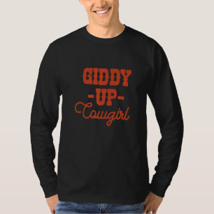 Camiseta Giddyup Cowgirl