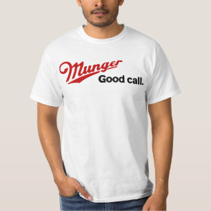 Camiseta GIF 2007 da chamada de Munger bom