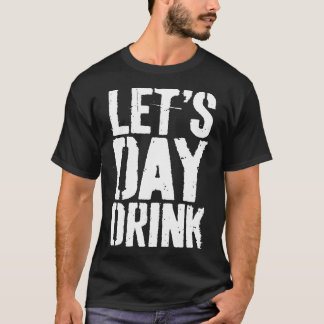 Camiseta Gif de Bebendo para o Dia do vamos