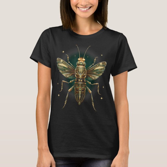 Camiseta Gif de Entomologia do Lover Natural por Insetos do (Frente)